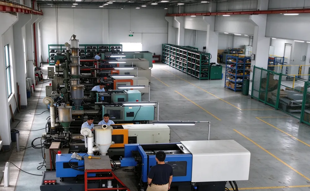 Aunov machining shop floor