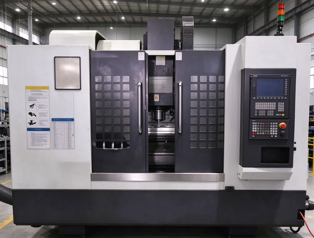 Vertical machining center at Aunov