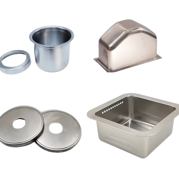 Assorted Deep Drawn Cup Cover Disc and Tray
