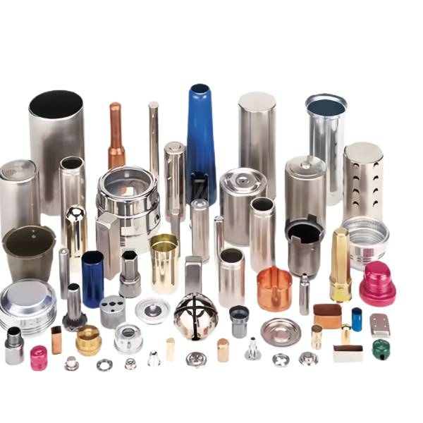 Assorted Deep Drawn Cups Tubes and Anodized Sleeves