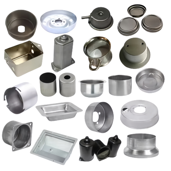 Assorted Deep Drawn Shells Covers and Trays