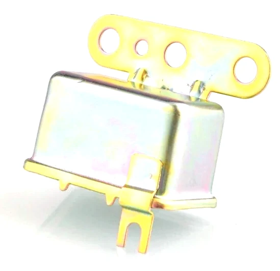 Zinc-Plated Military Case with Hinged Cover