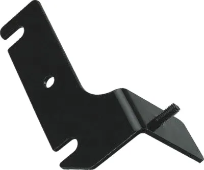 Black Stamped Multi-Bend Mounting Bracket