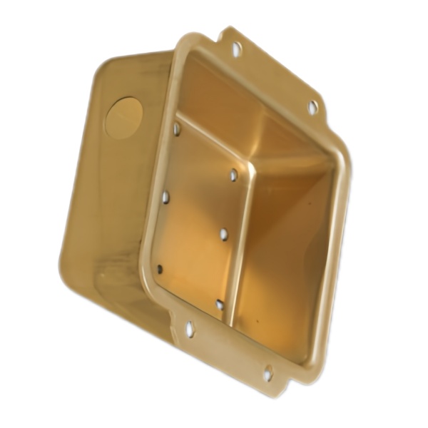 Painted Steel Deep Drawn Enclosure Box with Flanges