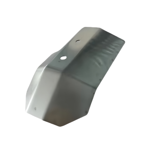 Steel Deep Drawn Angled Cover with Mounting Holes
