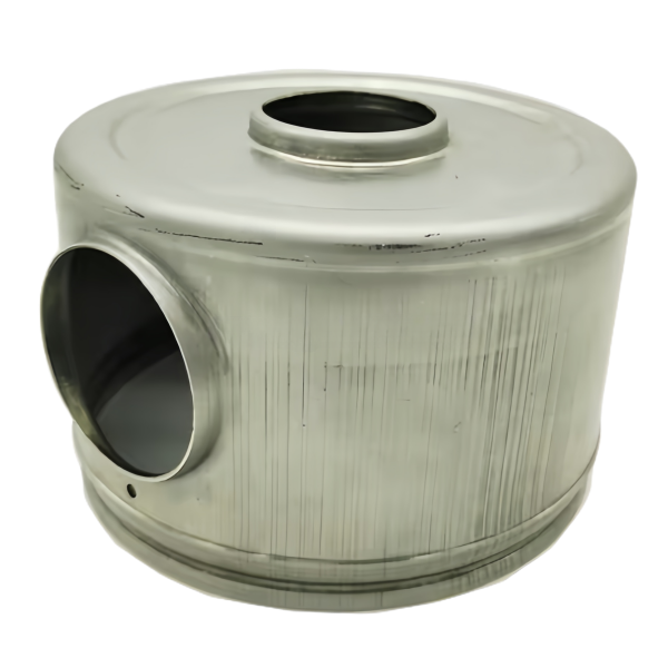 Steel Deep Drawn Tank Shell with Side Port