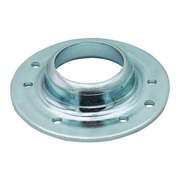 Zinc Plated Deep Drawn Flange with Center Boss