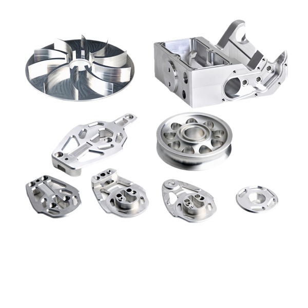 Aluminum CNC Machined Impellers and Gearbox Housings