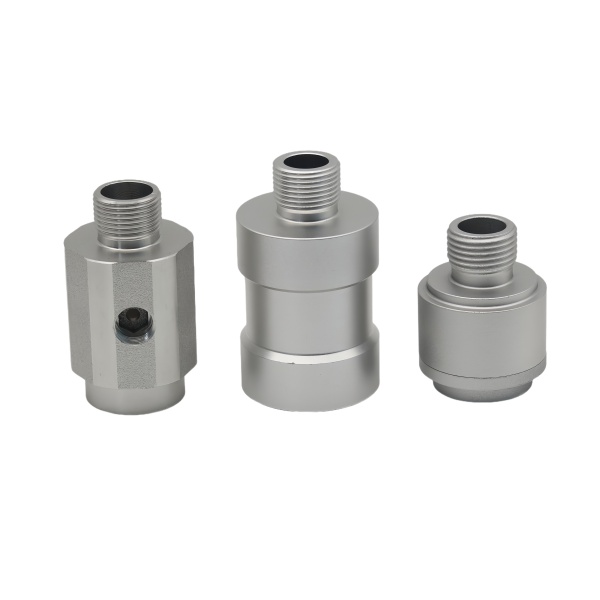 Aluminum CNC Machined Knurled Sensor Housings