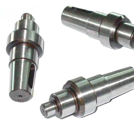 Steel Stepped Shafts with Hex Flats, Three-Piece