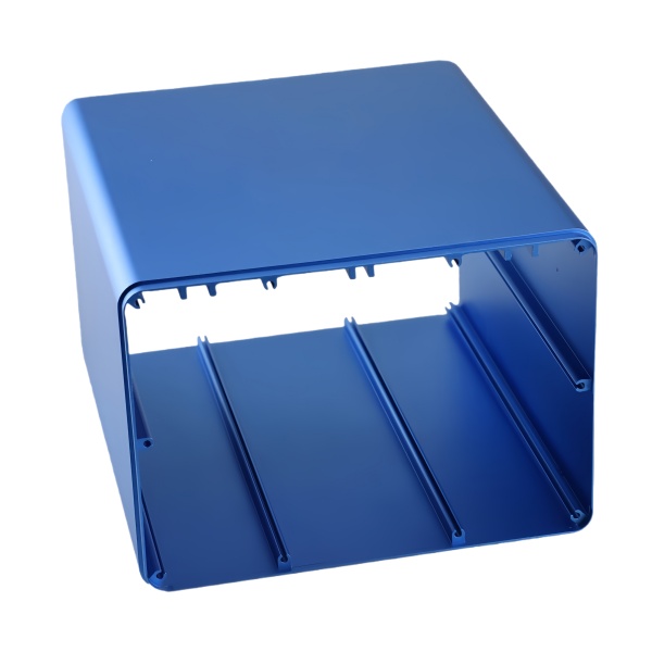 Anodized Aluminum CNC Machined U-Shaped Cover Case