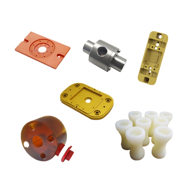 Anodized Aluminum Machined Plates with Nylon Spacers