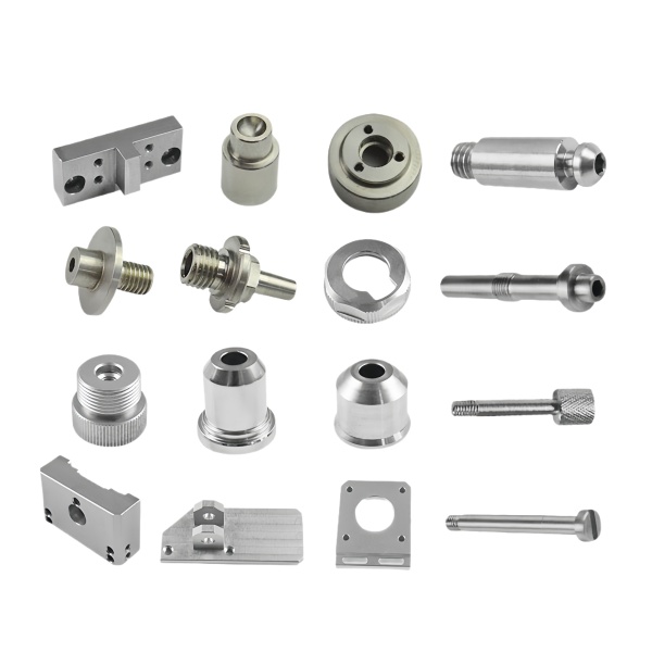 Assorted Aluminum CNC Machined Fittings Nozzles and Blocks