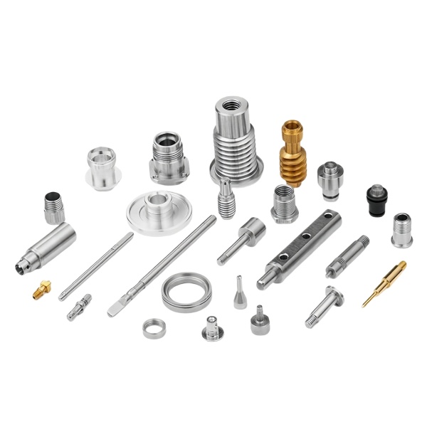 Assorted Brass and Steel Precision CNC Turned Components