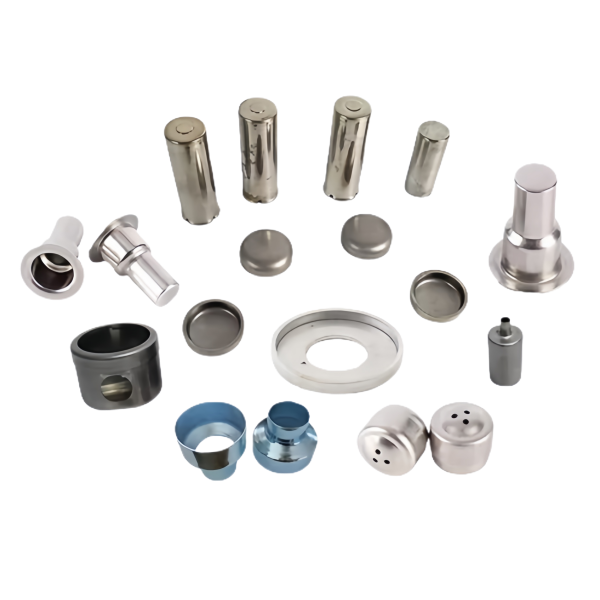 Assorted Deep Drawn Cups Caps and Sensor Shells