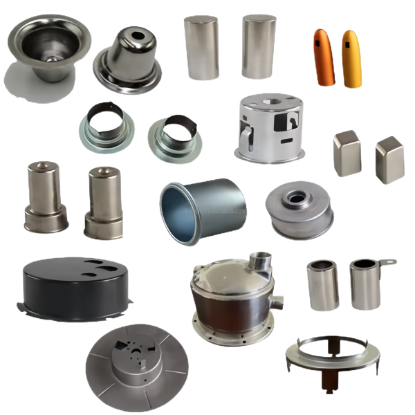 Assorted Deep Drawn Shells Caps and Motor Cups