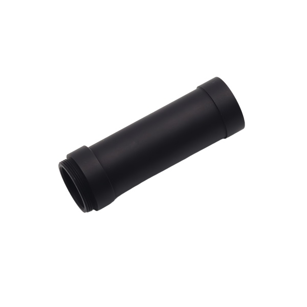Black Polymer CNC Machined Protective Sleeve