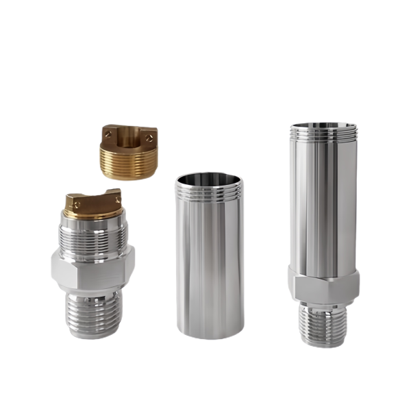 Brass and Nickel Plated Sensor Sleeve Housings