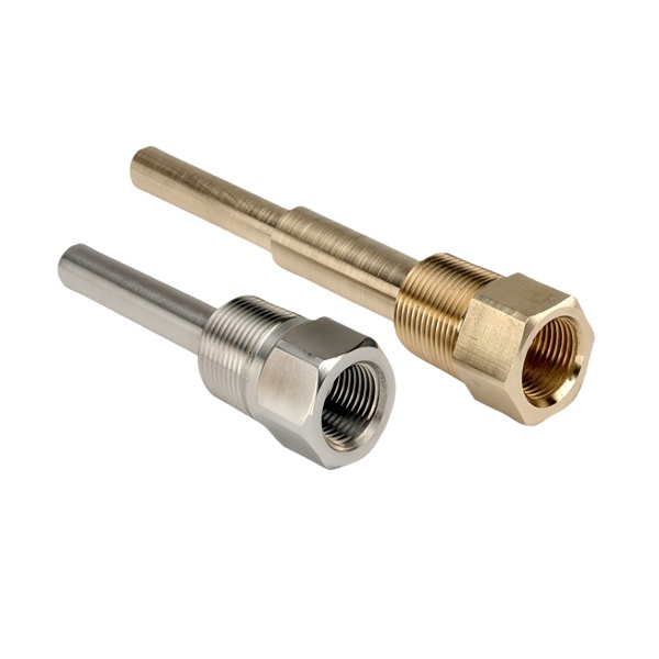 Brass and Nickel Plated Thermowell Hex Fittings