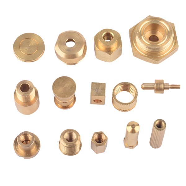 Brass CNC Machined Hex Bushings and Threaded Fittings