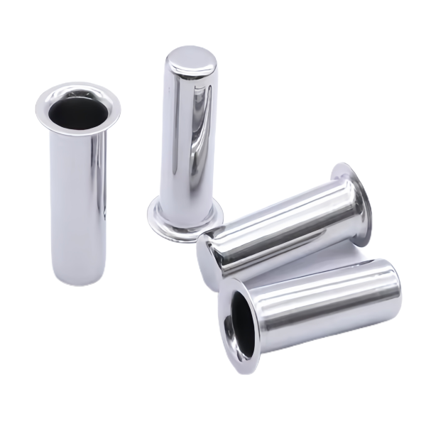 Chrome Plated Precision Flanged Tube Sleeves