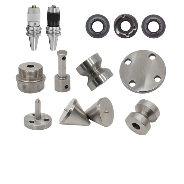 CNC Machined Spray Nozzles Seals and Flange Components