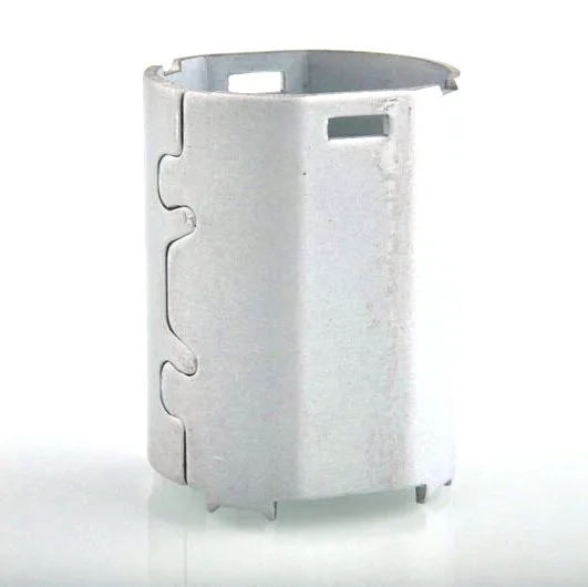 Cooling pump electric motor housing