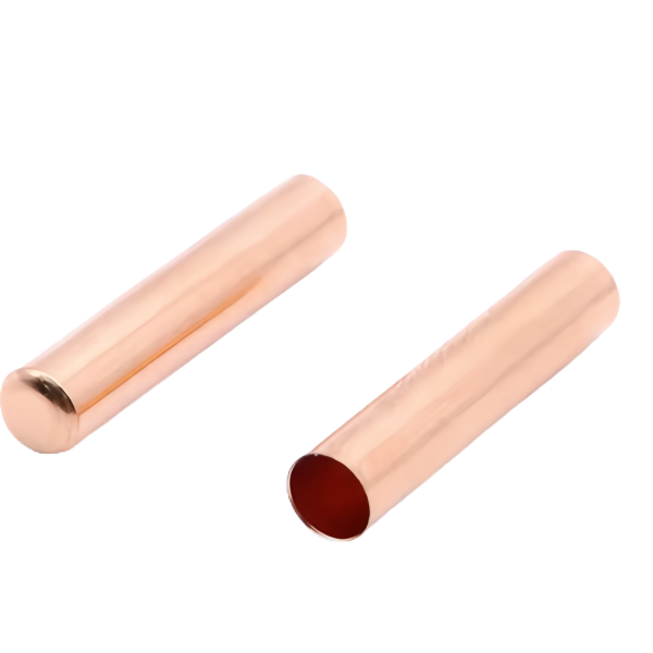 Copper Deep Drawn Tubes Closed and Open End