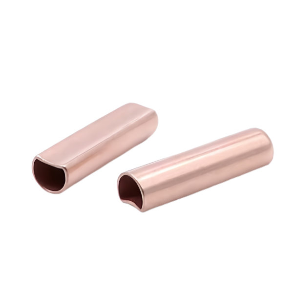 Copper Drawn Tubes with Oval Cut Ends