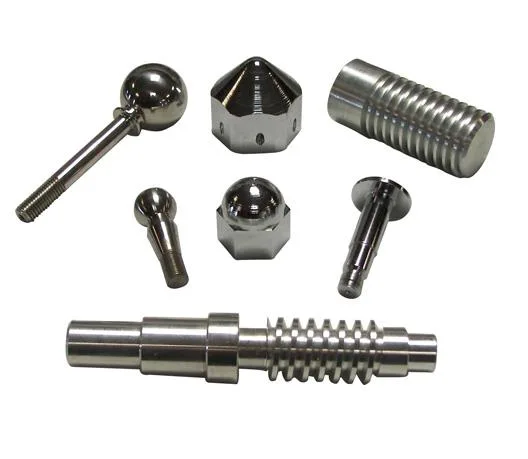 CNC Turned Probe Tips, Domes and Worm Rollers
