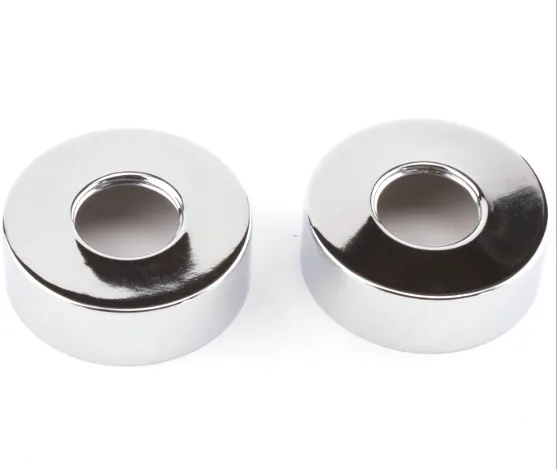 Polished Stainless Steel Deep Drawn Caps