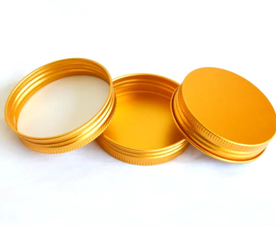 Anodized Aluminum Deep Drawn Screw-Top Jars