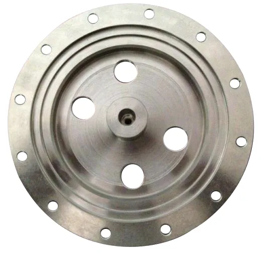 Steel Machined Cover Flange with Bolt Circle