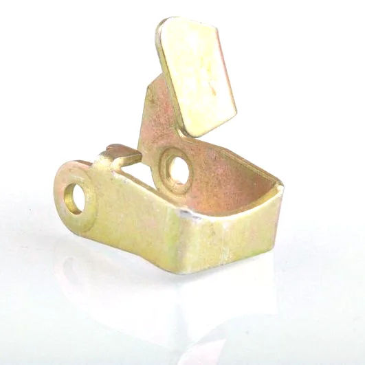 Zinc-Plated Stamped L-Shaped Bracket