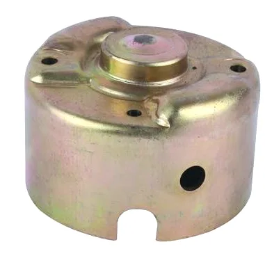 Deep drawn electric motor end cover