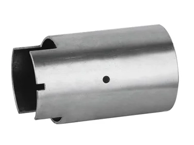 Deep Drawn Fuel Pump Cover with Fittings