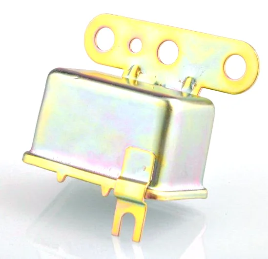 Zinc-Plated Military Case with Hinged Cover
