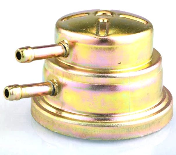 Zinc-Plated Two-Tier Drawn Housing with Twin Pipe Stubs