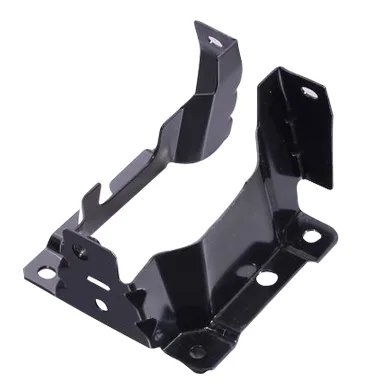 Black Stamped Automotive Bracket Assembly