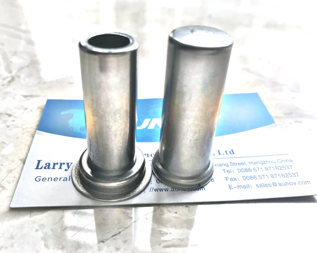 Deep drawn stainless steel tube
