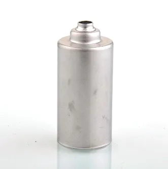Drawn Can with Stepped Neck, Closed Body