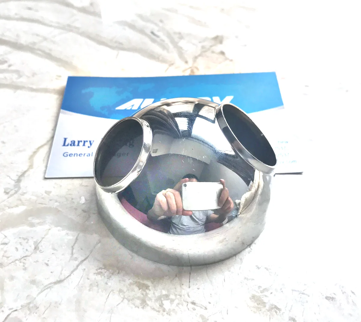 Polished Stainless Pierced Dome Bowl