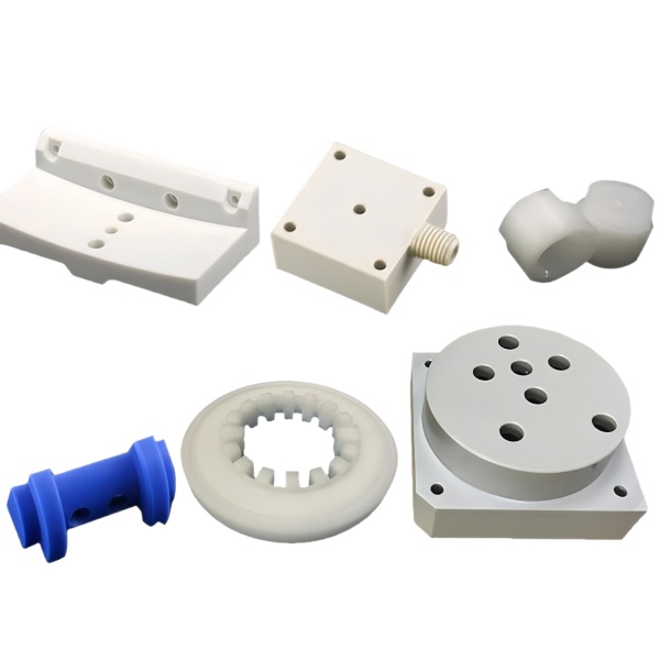 Machined Plastic and Nylon Parts with Plates and Gears