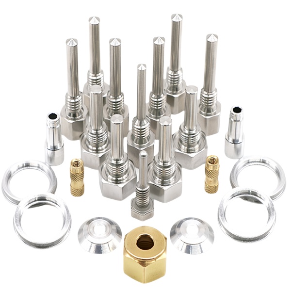 NTC Thermistor Probe Housings with Hex Compression Fittings