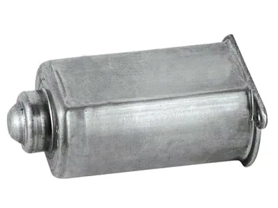 Power window regulator motor casing