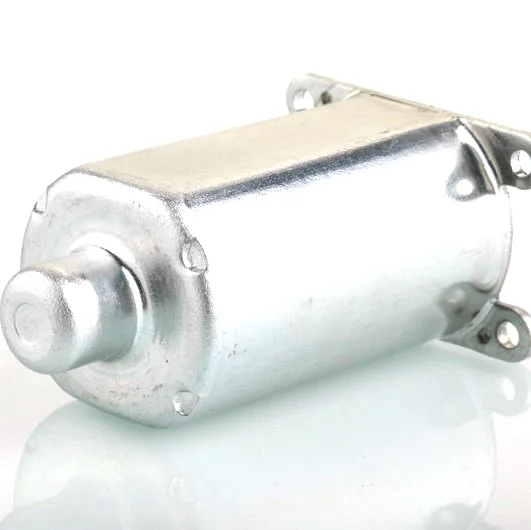 Power window regulator motor yoke