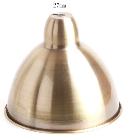 Spun Brass Bell-Shaped Cone Cover