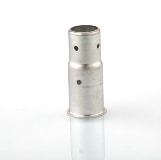 Stainless Stepped Sleeve with Side Vent Holes