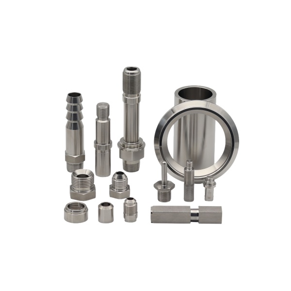 Stainless Steel CNC Machined Couplings and Ring Fittings
