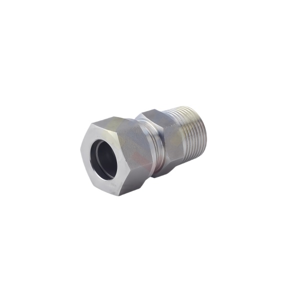 Stainless Steel CNC Machined Hex Nipple Fitting